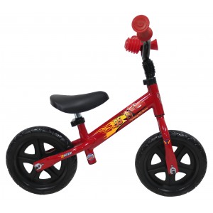 Draisienne enfant garçon Cars Flash McQueen - 10 pouces