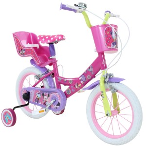 Vélo enfant fille Minnie - 14 pouces