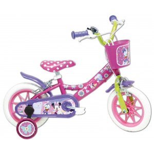 Vélo enfant fille Minnie - 12 pouces