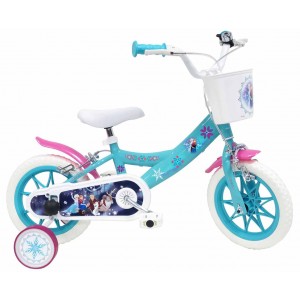 Vélo enfant fille La Reine Des Neiges (Frozen) - 12 pouces