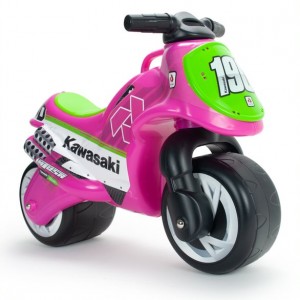 Porteur moto Neox Kawasaki - Coloris rose
