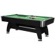 Billard Montgomery 7FT (bois noir / tapis vert)