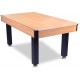 Billard US Vegas 6ft convertible bois clair - Table à manger - Livraison offerte et rapide!