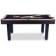 Billard US Vegas 6ft convertible bois noir - Table à manger - Livraison offerte et rapide!