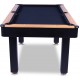 Billard US Vegas 6ft convertible bois noir - Table à manger - Livraison offerte et rapide!