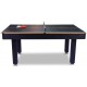 Billard US Vegas 6ft convertible bois noir - Table à manger - Livraison offerte et rapide!