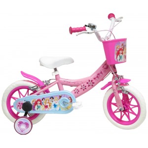 Vélo enfant fille Princesses - 12 pouces