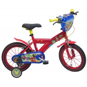 Vélo enfant garçon Mickey - 14 pouces