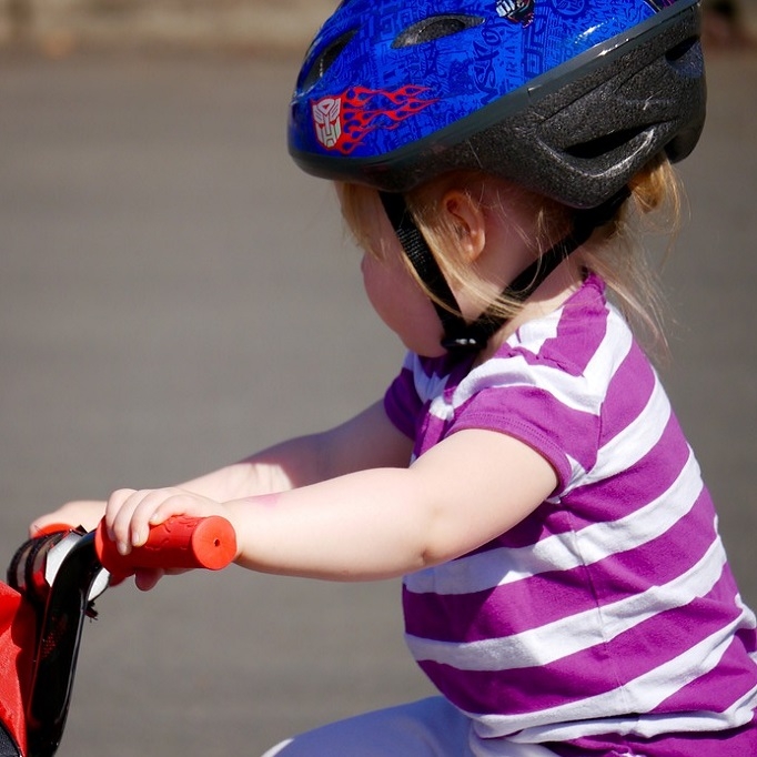 Équipement de protection pour vélo pour enfants, support de