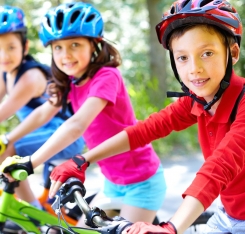 Le vélo, c’est bon pour les enfants !