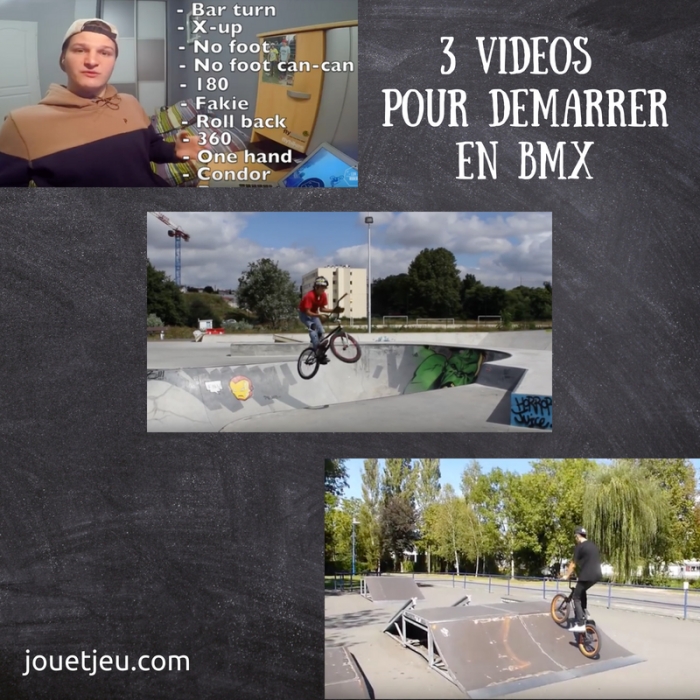 3 vidéos pour démarrer en BMX